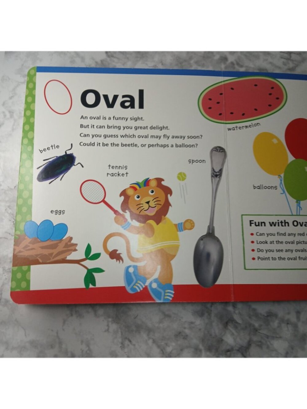 Baby Einstein My First Book of Shapes Board Book Disney Early Learning Toddler - Picture 5 of 9
